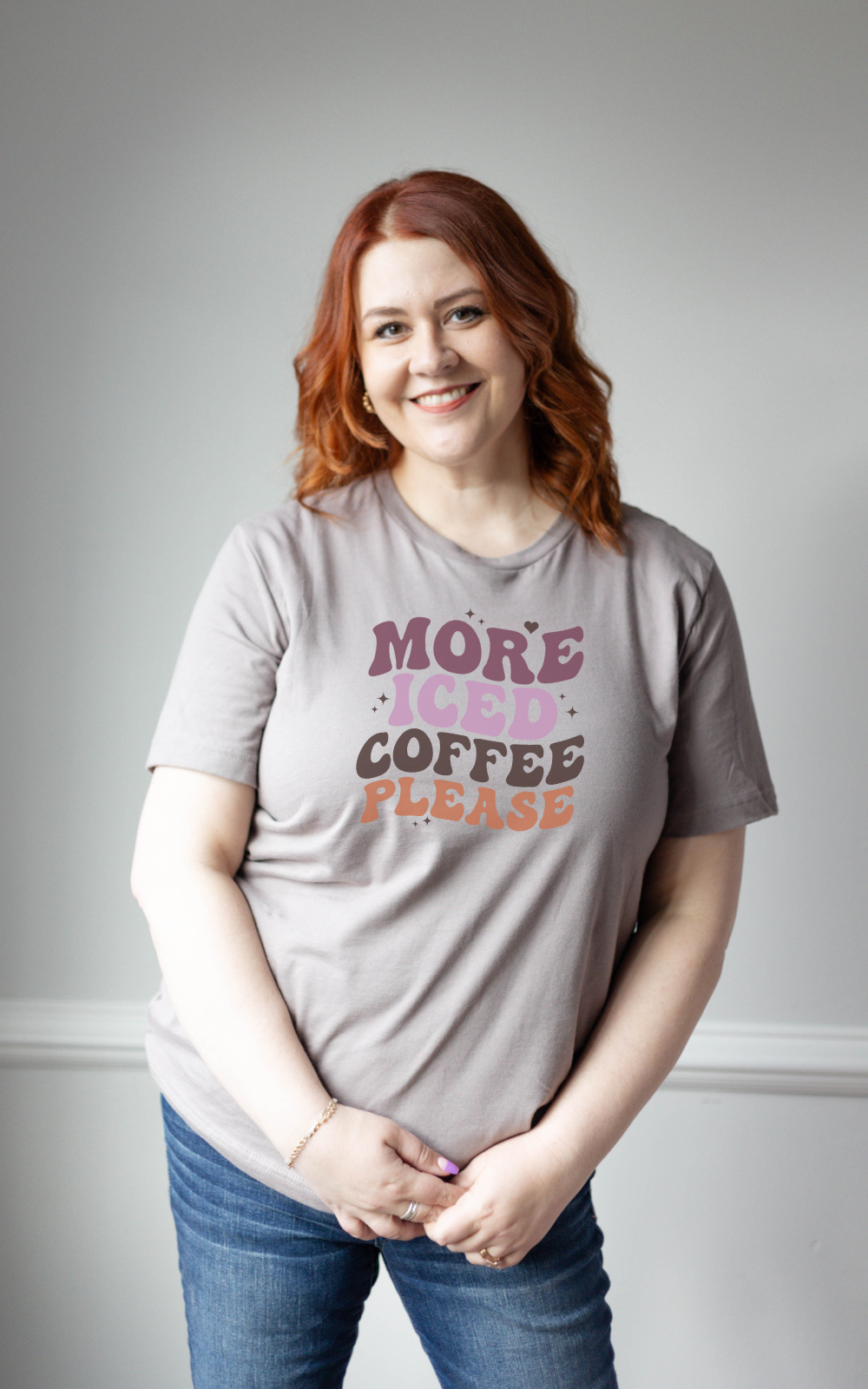 More Iced Coffee Please Shirt