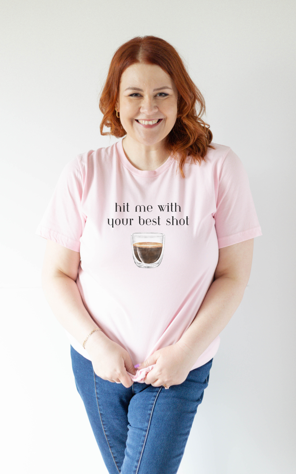 Hit Me with Your Best Shot Coffee Shirt