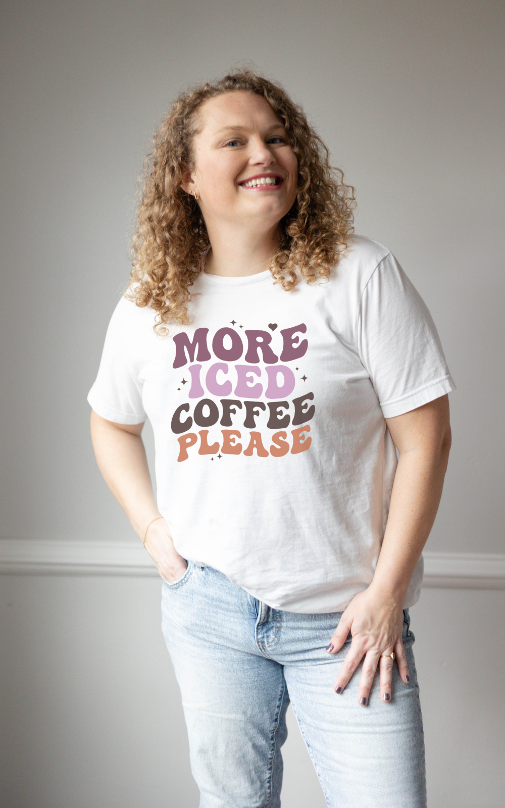 More Iced Coffee Please Shirt