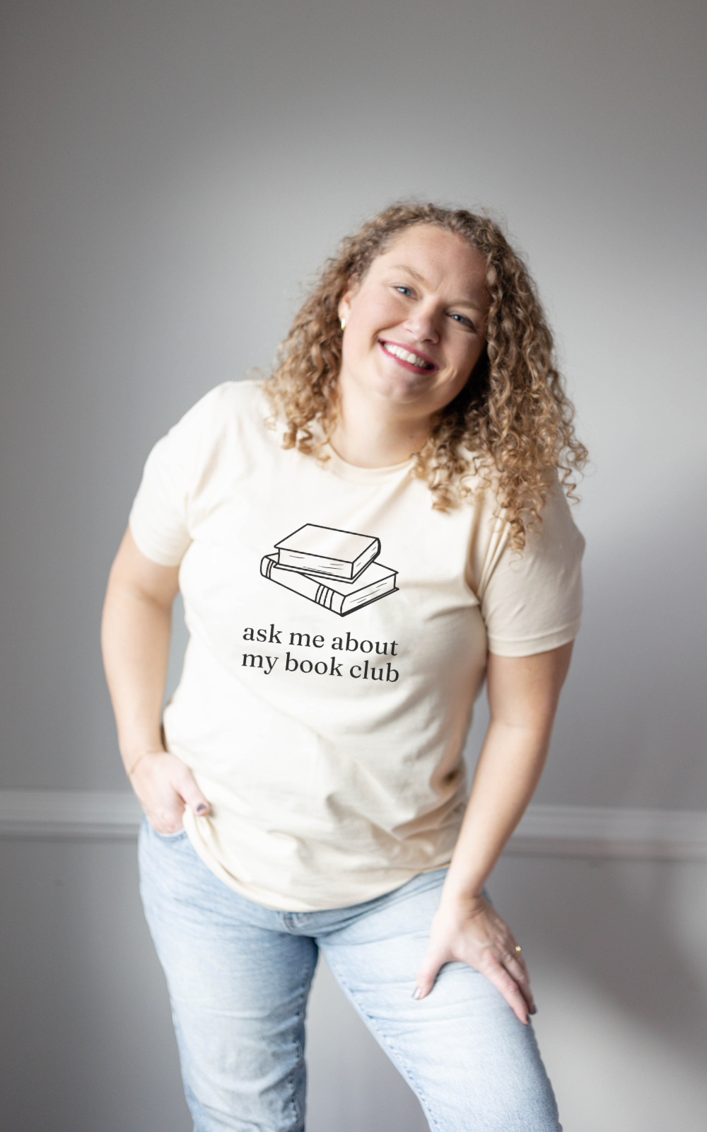 Ask Me About My Book Club Shirt