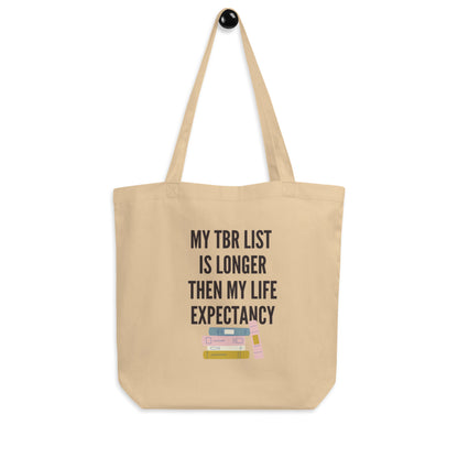 TBR List Tote Bag