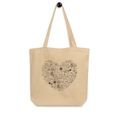 Coffee Lovers Cotton Tote Bag