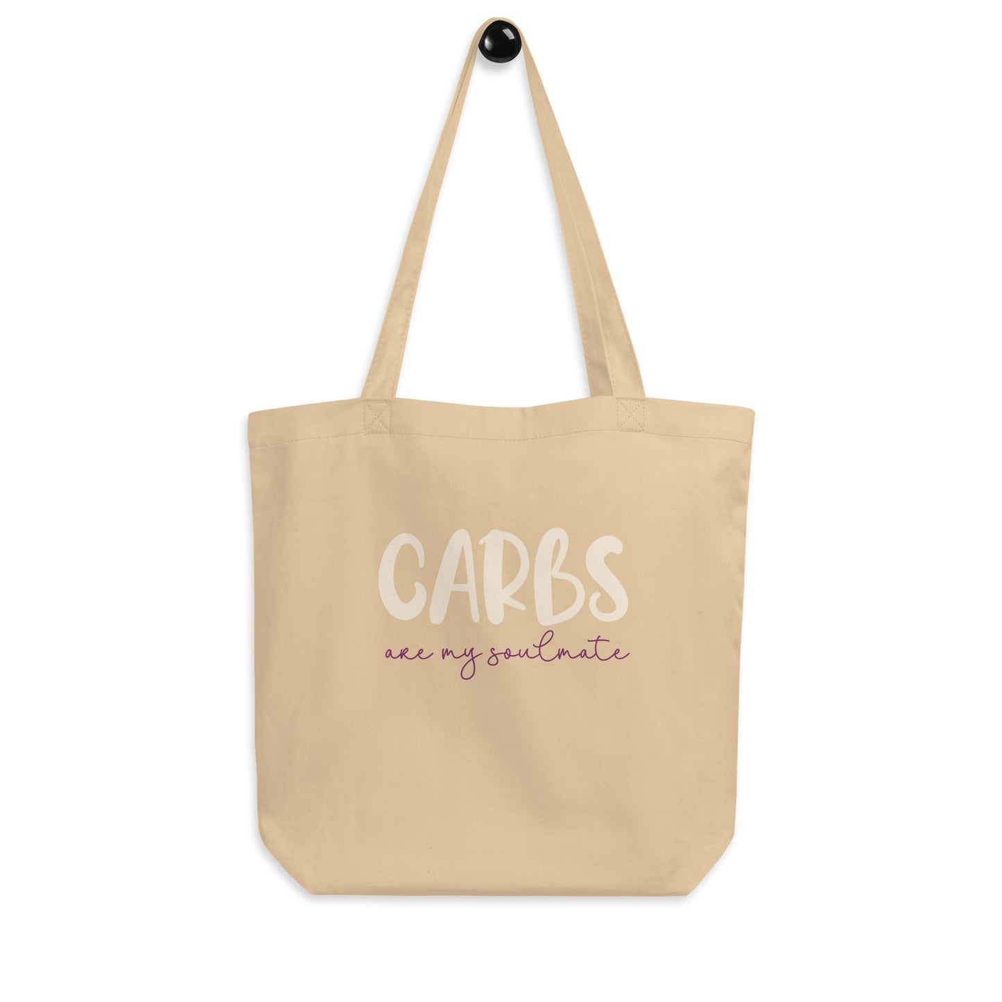 Carbs are My Soulmate Cotton Tote Bag